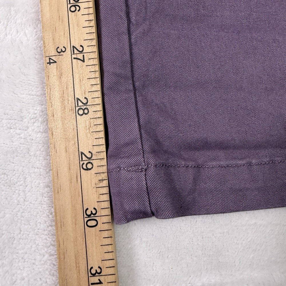 Eddie Bauer Pants Womens 10 Legend Wash Boyfriend Purple Mid Rise Relaxed NWT - Picture 9 of 12